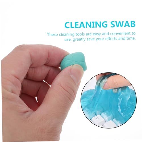 Angoily Headphone and Keyboard Cleaning Kit for Laptops and Phones Includes Headset Cleaning Brush and Microfiber Cloth for Electronics Maintenance