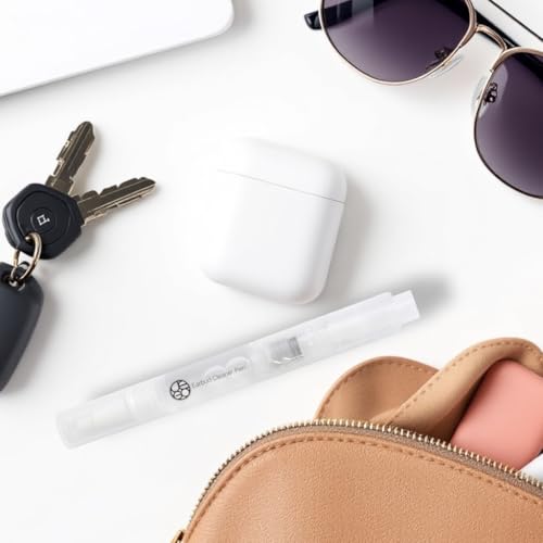JEGO Earbud Cleaner Pen – The Only One with Liquid Cleaning Solution - with Brush Tip - Ideal for Earbuds & in-Ear Headphones - Compact & Portable Earbud Cleaning Kit - 2.8 ml Solution