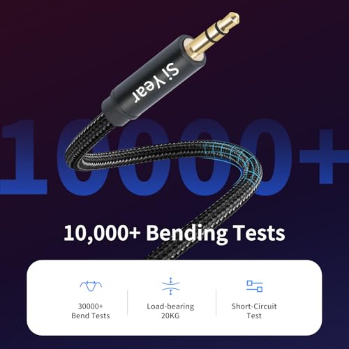 1/8 inch TRS Stereo to Dual 1/4" TS Male Insert Cable, 3.5mm Male to Double 6.35mm Mono Y Splitter Breakout Cable Patch Cord (1m/3.3FT) - color: 3.5M-2X6.35-1m