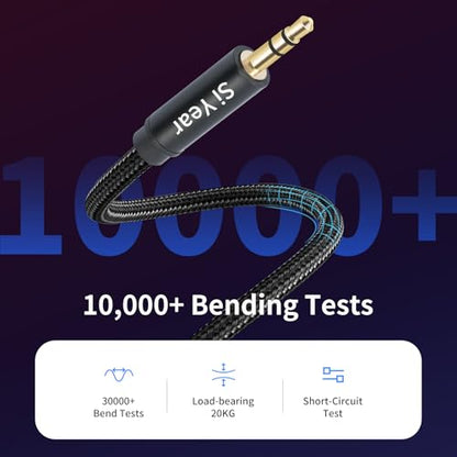 1/8 inch TRS Stereo to Dual 1/4" TS Male Insert Cable, 3.5mm Male to Double 6.35mm Mono Y Splitter Breakout Cable Patch Cord (1m/3.3FT) - color: 3.5M-2X6.35-1m