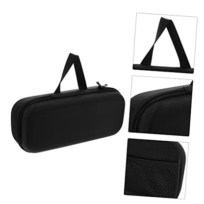 Portable Microphone Case with Mesh Organizer Bag Drop Resistant Storage Pouch for Microphones and Accessories Compact Handheld Carrying Case