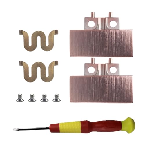 Solo4 Metal Hinge Repair Replacement Parts for Beats Solo4 Cloud Pink | Sturdy metal hinge repair kit with clip and pin, simple installation to fix broken folding parts of Beats Solo4 headsets - color: Cloud Pink