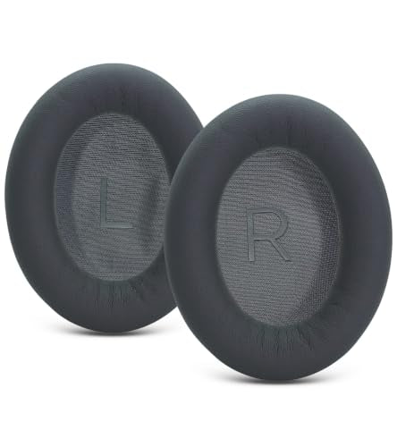 QC45 Replacement Ear Pads are Compatible with Bose QuietComfort 45 (QC45)/QuietComfort SE (QC SE) Headphones. Akkiv Replacement Ear Pads are Made of Protein Leather and Memory Foam (Titanium Gray) - color: titanium gray