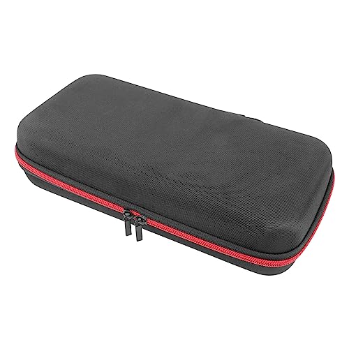Wireless Microphone Case, Shockproof Drop Proof EVA Zipper Microphone Bag, Carrying Case with Sponge Filling Metal Zipper, Multi Layer Space, Ample Storage Capacity