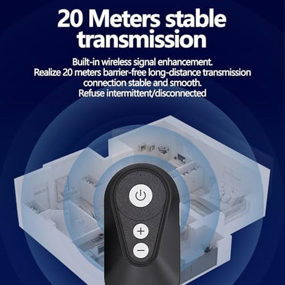 Bluetooth Audio Transmitter Receiver, AUX USB Sound Adapter Low Latency for TV PC Speakers Headphones