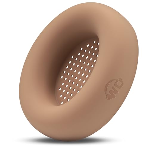 WC SweatZ Studio Pro - Patented Silicone Earpad Covers for Beats Studio Pro | Made by Wicked Cushions | Sweatproof & Easily Washable | Dune - color: Dune