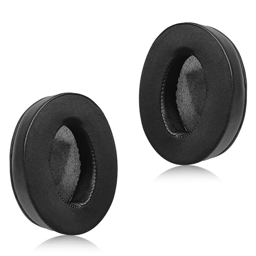 Replacement Ear Pads for Headphones, Compatible with Razer Kraken X and Kraken V3 X, Ice-Silk Fabric Ear Cushions with Cooling Gel, Protein Leather Side Walls, Soft Memory Foam - Black