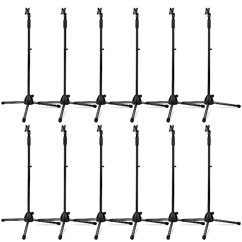 Xuhal 2 Pack Microphone Tripod Stand,Mic Clip - style: Mic Clip