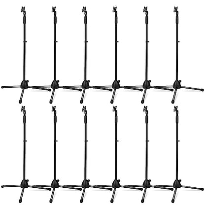 Xuhal 2 Pack Microphone Tripod Stand,Mic Clip - style: Mic Clip