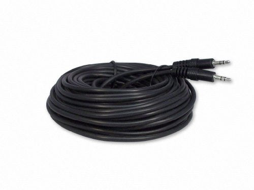 YCS basics 50 Foot 3.5mm Male to Male Stereo Audio Cable Headphone/Phone / MP3 Cable- for Your Car AUX Port, Smartphone, Tablet - size: 050 Ft