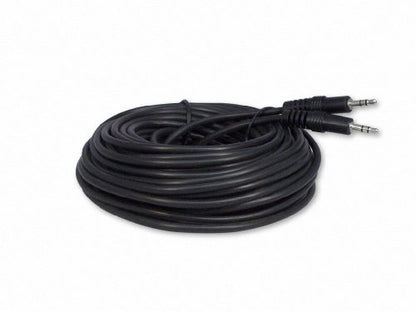 YCS basics 50 Foot 3.5mm Male to Male Stereo Audio Cable Headphone/Phone / MP3 Cable- for Your Car AUX Port, Smartphone, Tablet - size: 050 Ft