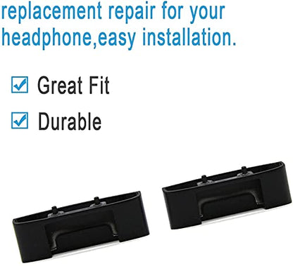 Studio 3 Replacement Headband Black+Red& Hinge Replacement Black+Red for Beats Studio 3 Headphone,Durable Repair Kit Replacement Parts Set