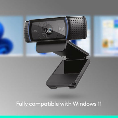 Logitech C920x HD Pro PC Webcam,Full HD 1080p/30fps Video,Clear Audio,HD-Light Correction,Works with Microsoft Teams,Google Meet,Zoom,Nintendo Switch 2’s New GameChat Mode,Mac/Tablet-Black,(Pack of 4) - size: 4 Pack, style: 1080P/30 fps, 720p/30fps