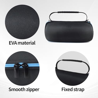 Hard Carrying Case for Bose SoundLink Revolve Speaker Storage Bag Case(Black)