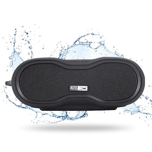 Altec Lansing - Portable Bluetooth Speaker, Waterproof IP67 - color: Black, size: Medium
