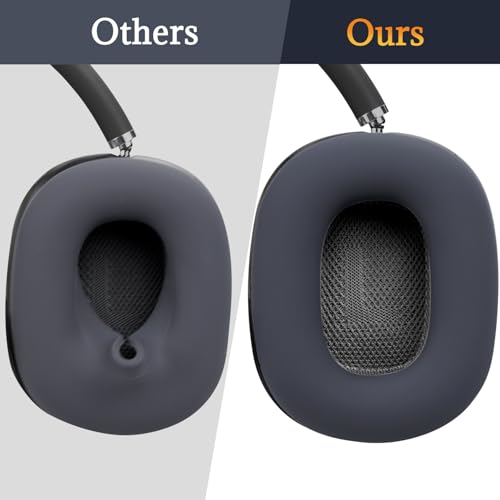 SOULWIT Sweat Proof Silicone Ear Cover for AirPods Max, Comfortable Fit for Gym Exercise, Easy to Clean, No Sound Quality Loss - Navy Blue - color: Navy Blue