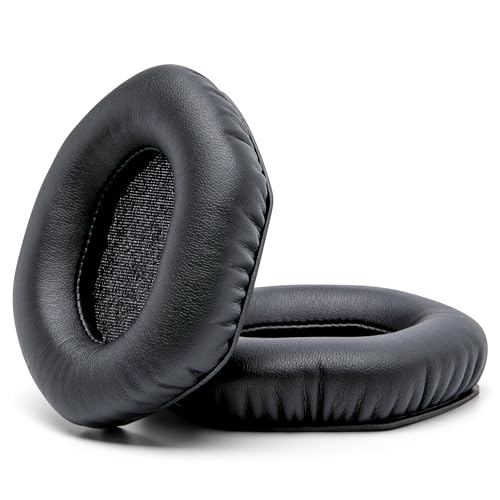 WC PadZ Vmoda - Replacement XL Ear Pads for Vmoda M100 & Crossfade | Made by Wicked Cushions | Soft Leather, Luxurious Memory Foam, Added Thickness, Enhanced Noise Isolation | Black