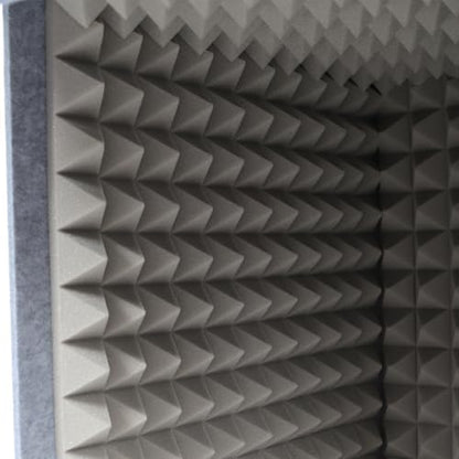 Portable Recording Isolation Booth, 60*60*60'' Desktop Soundproof Cover, Foldable Acoustic Soundproof Shield with Double-Layer Sponge & Polyester Panels for Home Studio Podcasting and Live Streaming