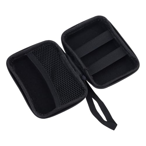 Protective External Hard Drives Case for 2.5Inch Devices Carrying Case Covers with Space for Cables and Earphones Portable External Carry Bag