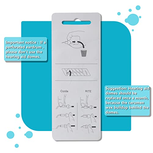 for Oticon Hearing Aid Supplies,Power Dome 6MM/20PCS,Hearing Aid Domes - size: 6MM POWER DOME
