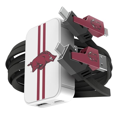 SOAR Collegiate Slim Wall Charger and 4 In 1 Multi Charging Cable