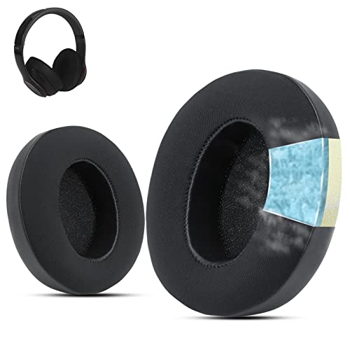Beats Studio 3 Replacement Ear Pads, Premium Durable Beats Replacement Ear Pads, Beats Studio 3 earpad Replacement for Studio 2 & 3 B0500/B0501 Wired/Wireless, Cooling-Gel - color: Cooling-Gel