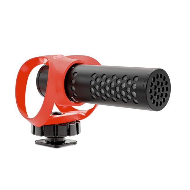 Rode VideoMicro II Ultra-Compact Shotgun Microphone Bundle with DCS-1 Dual Cold Shoe Mount — Supercardioid Plug-in Power Camera Mic for Vlogging, Filmmaking, Smartphone Video, Content Creation - color: DCS-1 Bundle