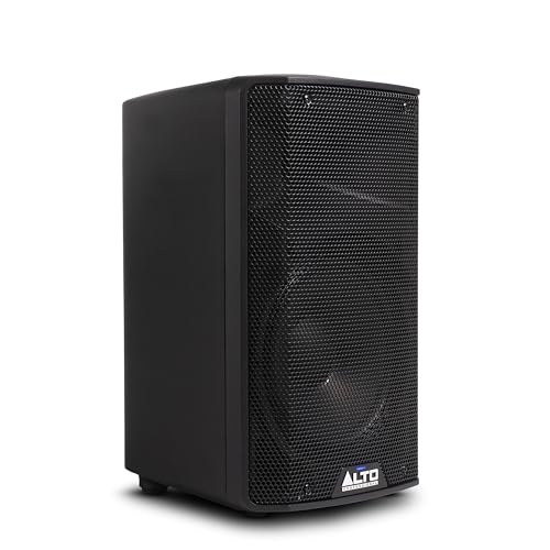 Alto TX410 350W 10" Powered PA Speaker | TWS Bluetooth, 2-Channel Mixer, and Monitor Mode for Bands, DJs, Rehearsals, and Venues - size: 10" PA Speaker