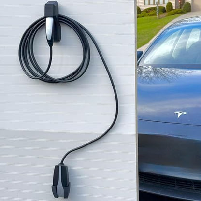 Chargeifier Tesla Charging Cable Organizer with Latch use w/Model S Model 3 Model X Model Y w/Mobile Connector Bracket-Automotive Accessories (Charger Holder)