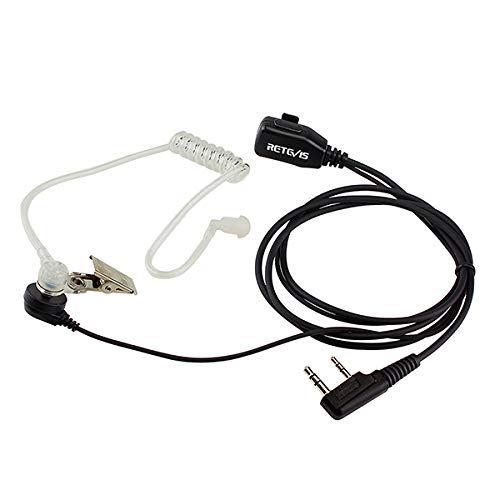 Retevis Walkie Talkie Earpiece with Mic, for RT22/RT21/RT68/H777/RT86