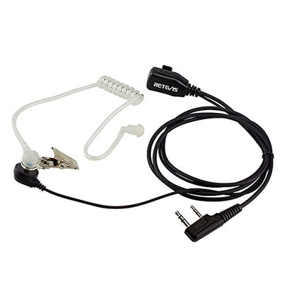 Retevis Walkie Talkie Earpiece with Mic, for RT22/RT21/RT68/H777/RT86