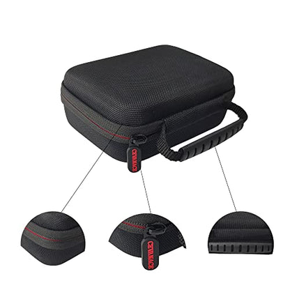 EVA Hard Case with Foam，6.7 x4.7 x2.5 inches Hard Sided Camera/Digital Case EVA shockproof Outdoor case，Suitable for storage of drones, digital products, electronic instruments, etc.