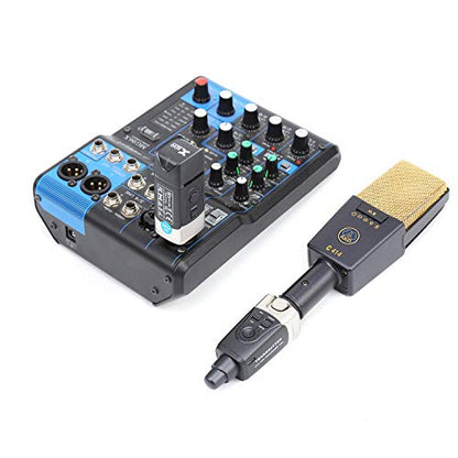 Xvive U3C Microphone Wireless System 2.4GHz XLR Transmitter and Receiver for Condenser Microphone, Audio Mixer, PA System - style: U3C CONDENSER