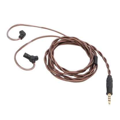 IEM Cable with Detachable Mic for ZS10 PRO ZSN PRO 0.78mm 2pin Headphones, OFC Wire Replacement Cord with 3.5mm Plug for Clear Audio and Gaming Calls