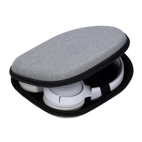 Ginsco Headphone Case Compatible with JBL Tune 510BT/520BT/500BT with Sony WH-CH520/510, Ultra-Slim Hard Shell Headphone Case for On Ear Headphones (Gray) - color: Gray