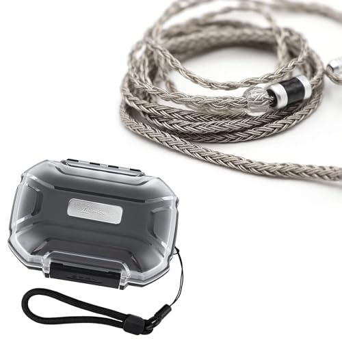 Linsoul Tripowin Zonie 16 Core Silver Plated IEM Cable, SPC Earphone Cable, for BL03 TRN V90 V80 AS10 ZS10 ZS6 ES4 ZST ZSR IEMs