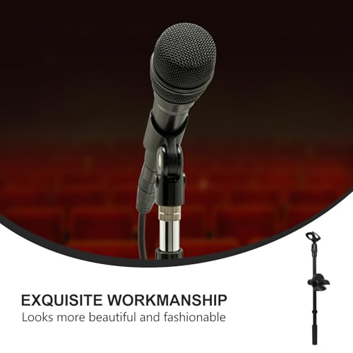 TOYANDONA Metal Mic Boom Arm with Clamp 350mm 360-degree Rotating Mic Suspension Boom Scissor Arm for Recording and Live Streaming Microphone Accessories