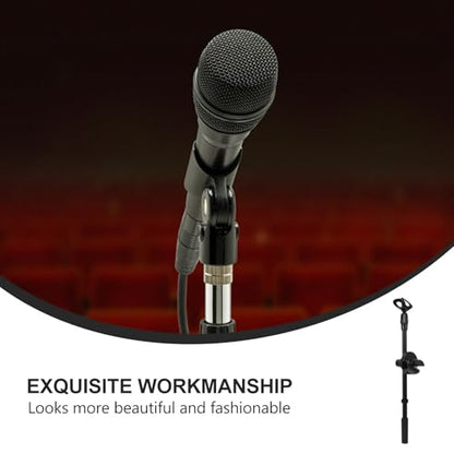 TOYANDONA Metal Mic Boom Arm with Clamp 350mm 360-degree Rotating Mic Suspension Boom Scissor Arm for Recording and Live Streaming Microphone Accessories