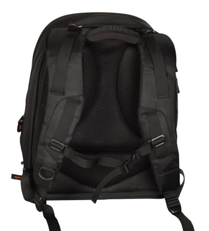 Gator Cases Club Series Backpack for DJ Equipment with Laptop Section and Bright Orange Interior; Small (G-CLUB BAKPAK-SM) - size: Small Backpack