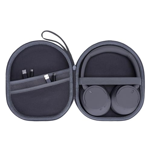 Headphone Headset Case Compatible with Sony WH-CH720N WH-CH520 WH-CH510 WH-CH710N XB900N WH-CH700N Noise Canceling Wireless Headphones,Hard Shell Travel Carrying Headset Cases, Dark Gray (Case Only) - color: Dark Gray