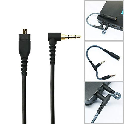 NewFantasia Replacement Audio Cable Compatible with SteelSeries Arctis 3, 5, 7, Arctis Prime, Pro Gaming Headset 1.3meters/4.3feet