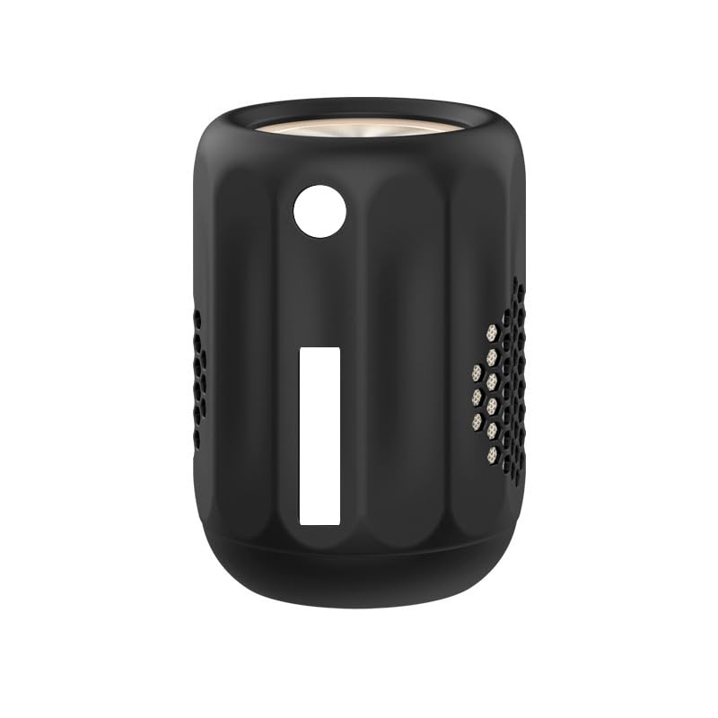 Soft Durable Protective Cover Sleeve for Xiaomi Bluetooth Speaker Mini Anti-scratches Shockproof Drop-resistant Dust-proof All-around Protection Silicone Case Accessories (Black) - color: Black
