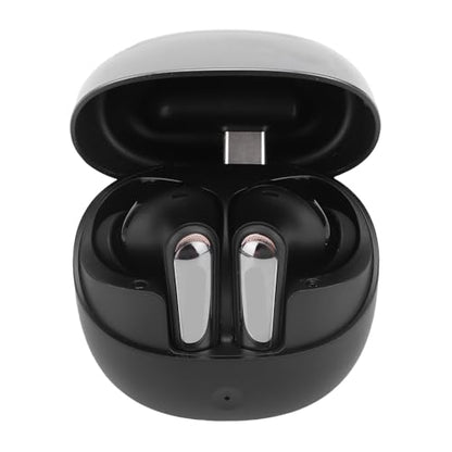 Wireless Gaming Earbuds, Low Latency 2.4GHz Bluetooth 5.4 Dual Mode with ENC Microphone and USB C Dongle, for PC VR Gaming Phone Tablet Laptop (Black) - color: Black