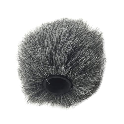 BESTonZON Mic Furry Windscreen Cover for Camera Microphones High-performance Accessory for and Smartphone Use Easy to Install Sound Absorption