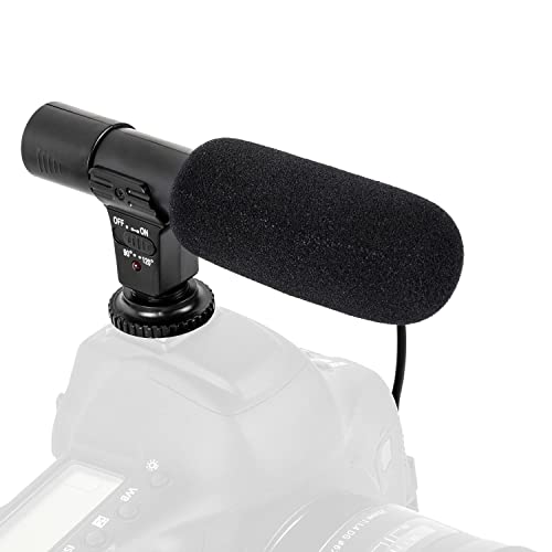 Mini Condenser Shotgun Microphone for Digital Cameras by Ultimaxx