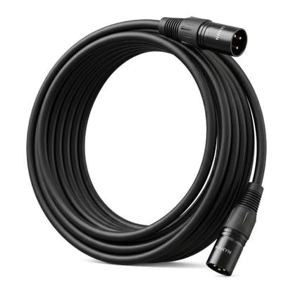 NANYI XLR Male to Male Microphone Cable, 3-Pin, 16ft - size: XLR Male To Male-16FT