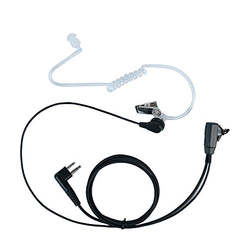 2 Pin Headset for Motorola CP200D M1 R2 DLR1060 Radio,2PCS | Compatible with CP200 CP185 DLR1020 DTR650 DTR700 MAGONE BPR40 BC130