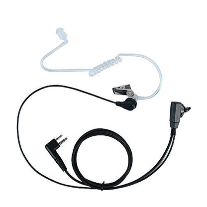2 Pin Headset for Motorola CP200D M1 R2 DLR1060 Radio,2PCS | Compatible with CP200 CP185 DLR1020 DTR650 DTR700 MAGONE BPR40 BC130