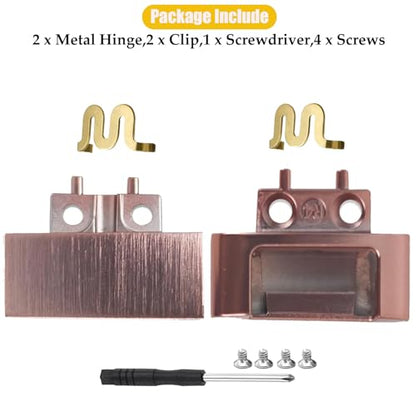 Solo4 Hinge Replacement Headband Connector Metal Folding Repair Parts Clip Cover Pin Kit Accessories Compatible with Beats Solo 4 Headphone. (Cloud Pink) - color: Cloud Pink