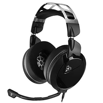 Turtle Beach Elite Pro 2 + SuperAmp Performance Gaming Headset for PS5, PS4, PlayStation, PC, & Mobile Devices with Bluetooth - Surround Sound, 50mm Speakers, Memory Foam Cushions - Black - color: Black, style: Elite Pro 2 + SuperAmp
